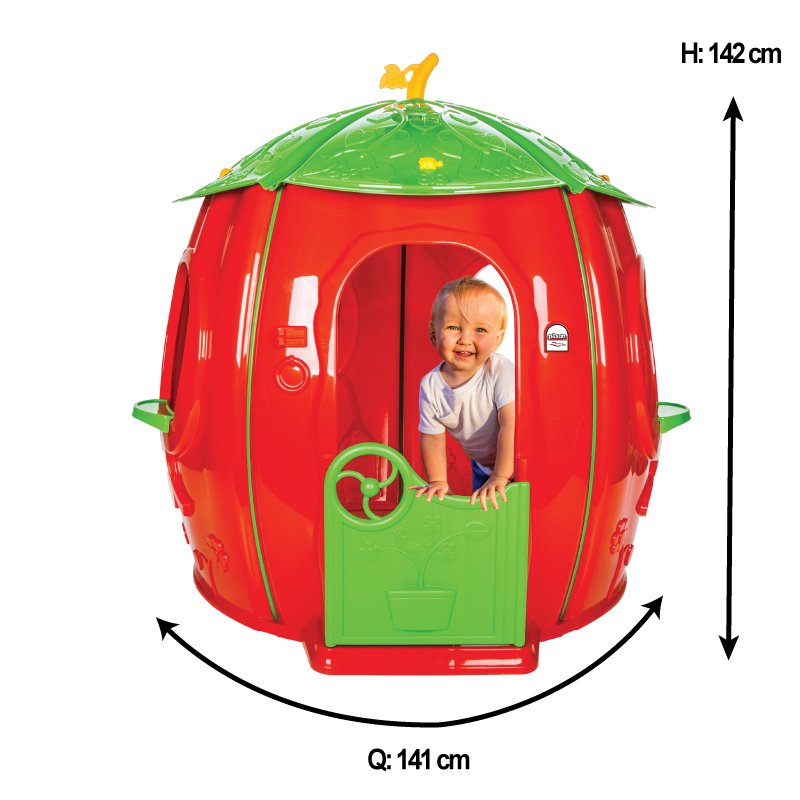 Casuta Pilsan Strawberry pentru Gradina - Jucarii Exterior - imagine 2