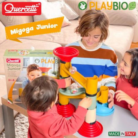 Migoga Junior Bio Quercetti - Joc Constructii - imagine 5