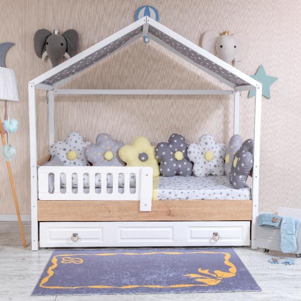 Lenjerie MyKids Montessori 9 piese 95x195 cm - imagine 2