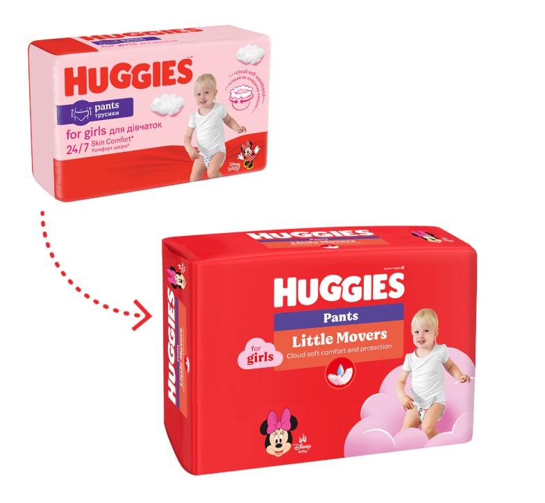 Scutece-Chilotel Huggies Girl 6, 15-25kg - imagine 6