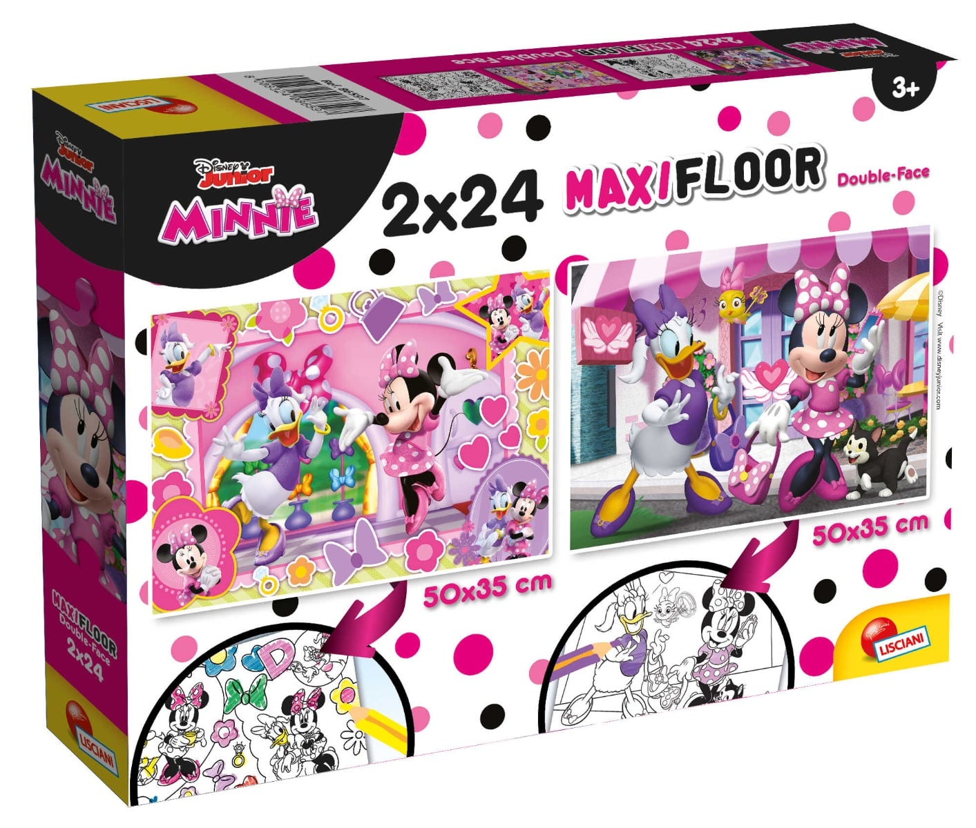 Puzzle Lisciani Disney Minnie 2x24 Piese