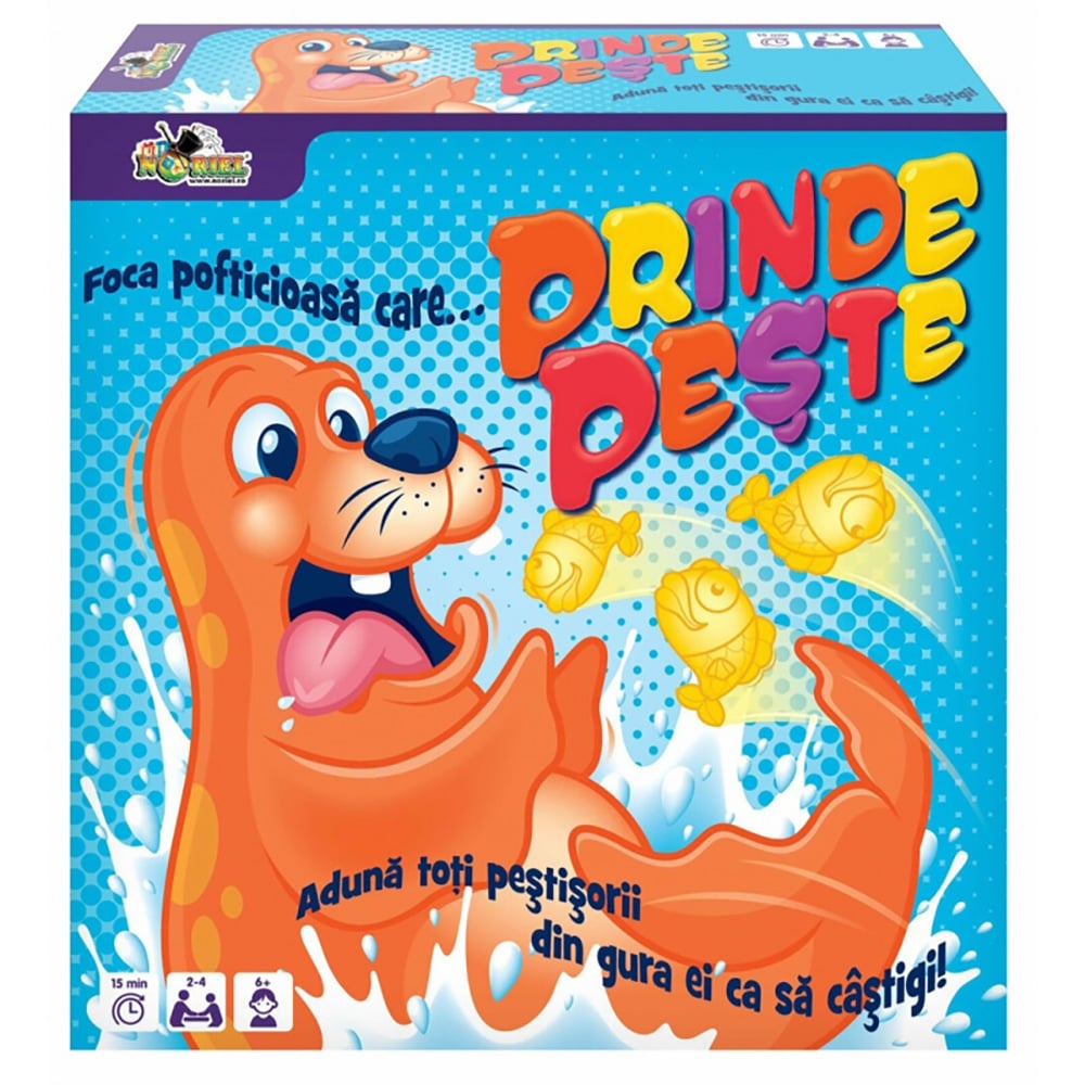 Joc Noriel Foca Prinde Pește | Educativ și Amuzant