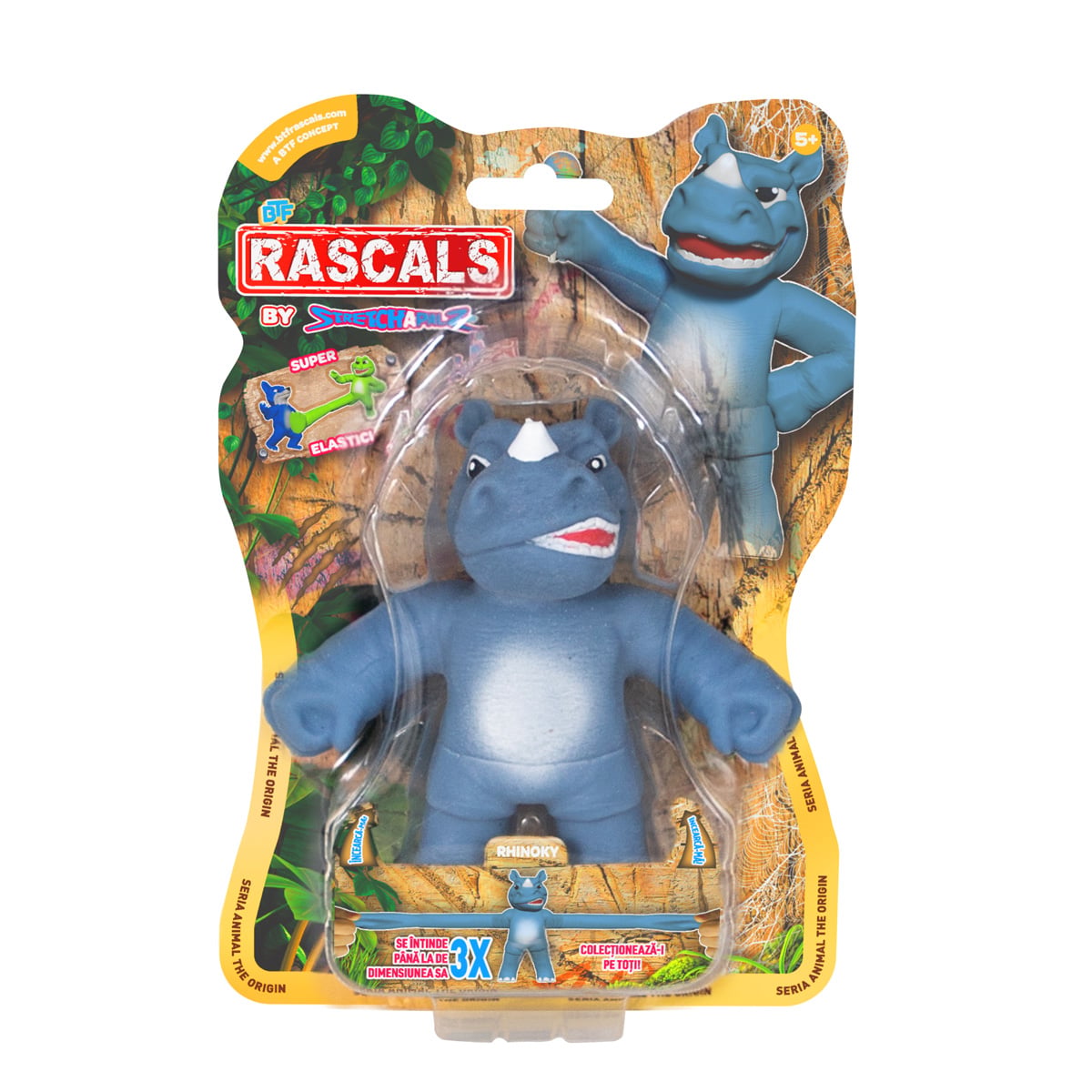 Figurina Rascals Rhinoky | Jucarie Flexibila