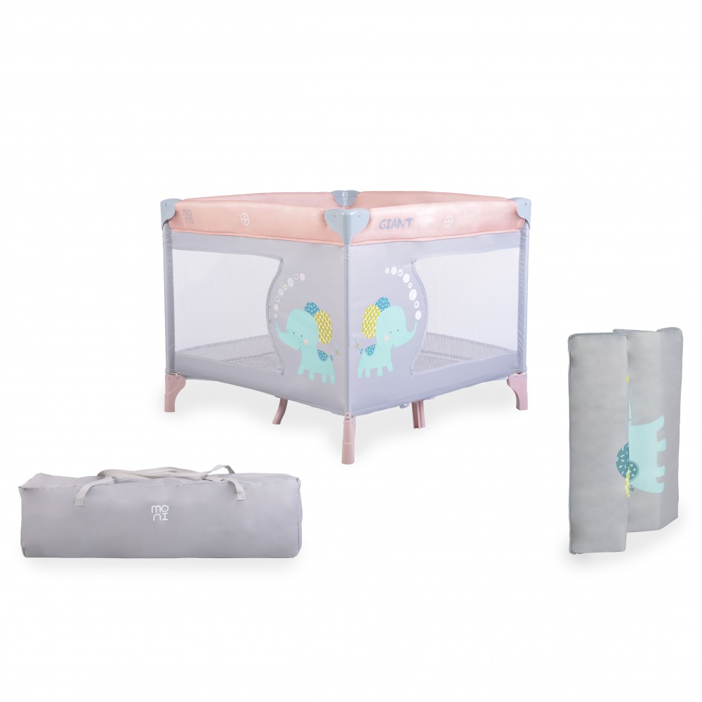 Tarc Pliabil Moni Light Pink 93x93 cm - imagine 6