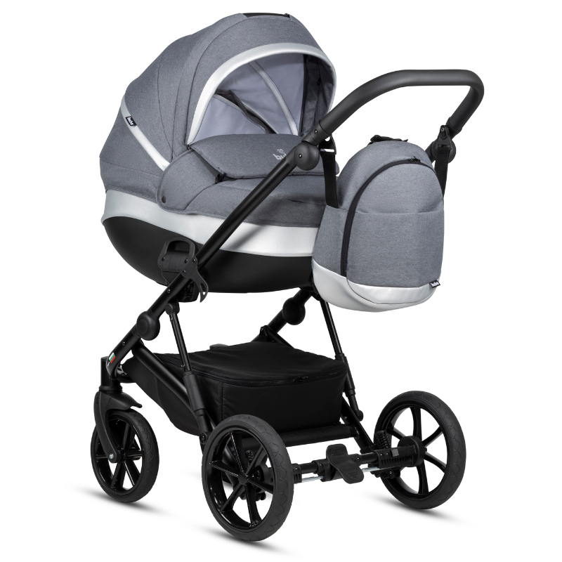 Carucior Buba Zaza2 2-in-1 Premium Grey - imagine 4