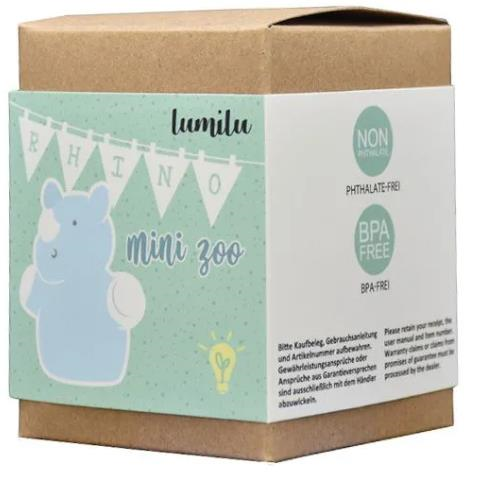 Lampa veghe LED Reer Mini Zoo Rinicher Albastru - imagine 7