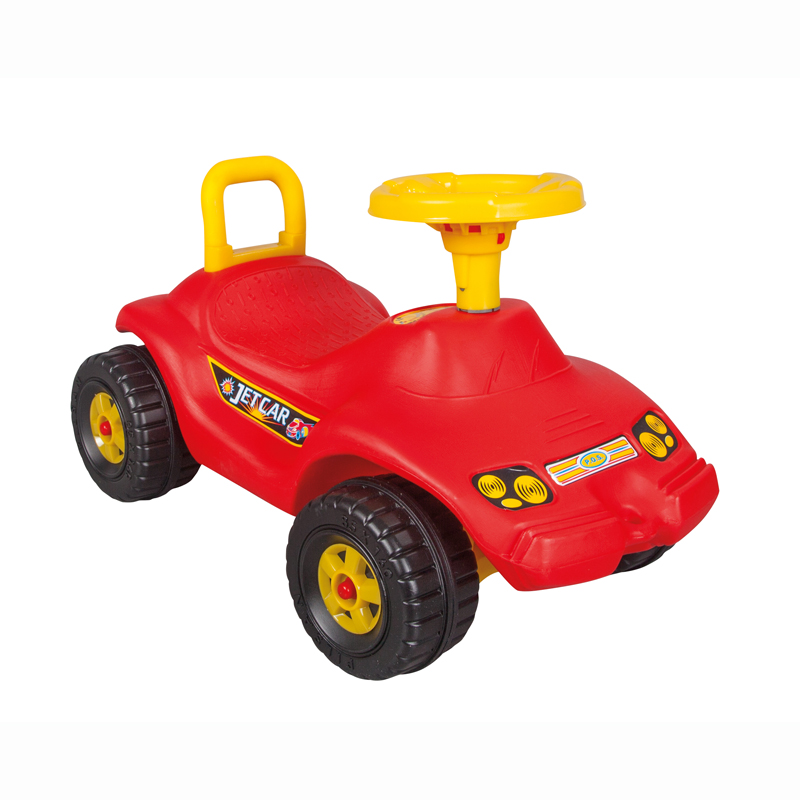 Mașinuță Pilsan Jet Car Roșu, Fără Pedale, 2-5 Ani