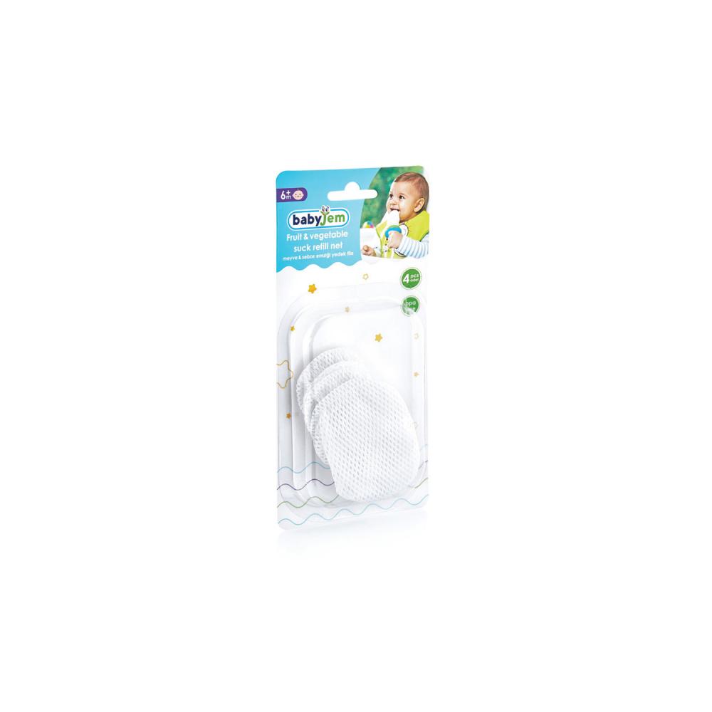 Set 4 Rezerve BabyJem Fruits, Accesoriu Hranire