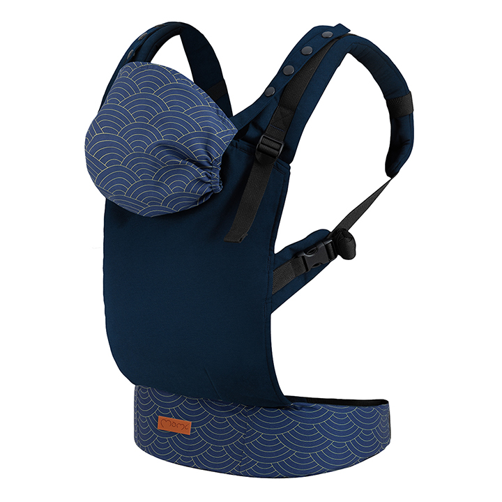 Marsupiu Momi Collet Navy Blue - Confort Sigur - imagine 6
