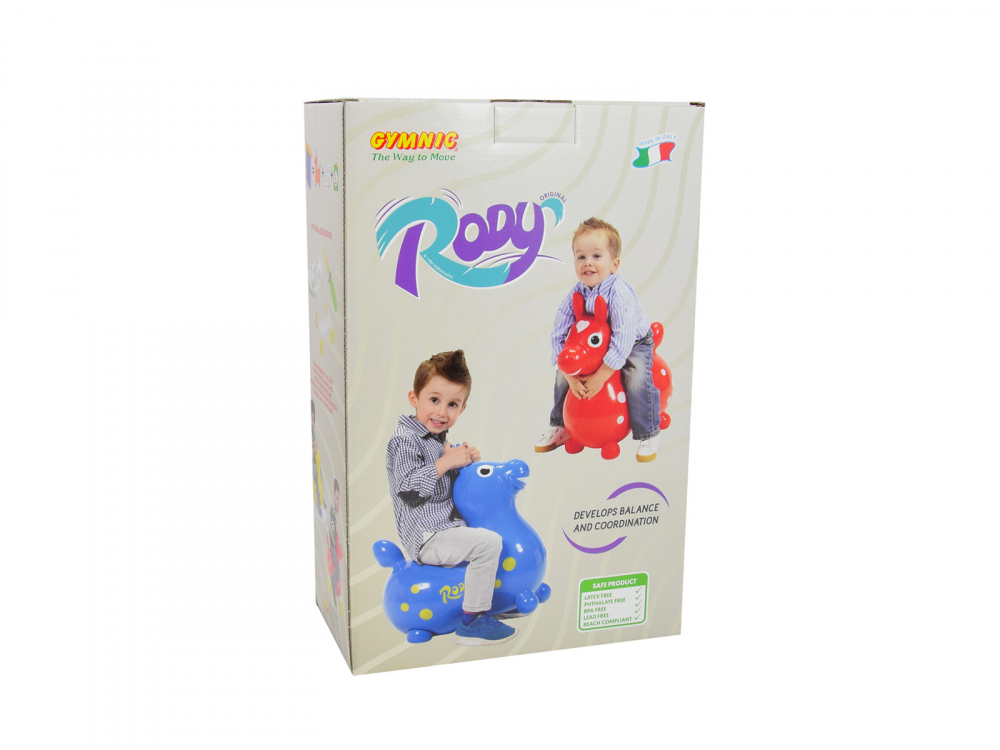 Calut Saltaret Gymnic Rody Galben - Dezvoltare