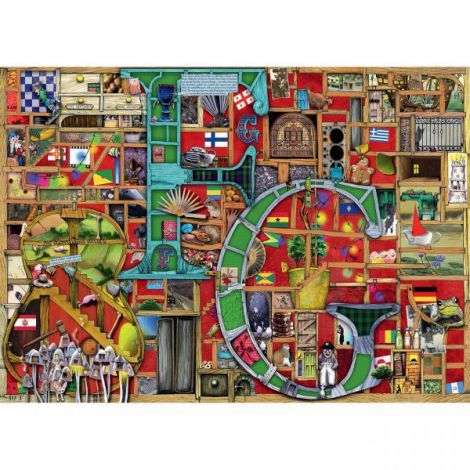 Puzzle Alphabet Colin Thompson, 1000 piese Ravensburger - imagine 2