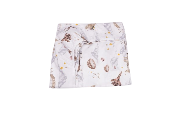 Set 7 piese lenjerie Confort Family maro 120x60cm - imagine 3