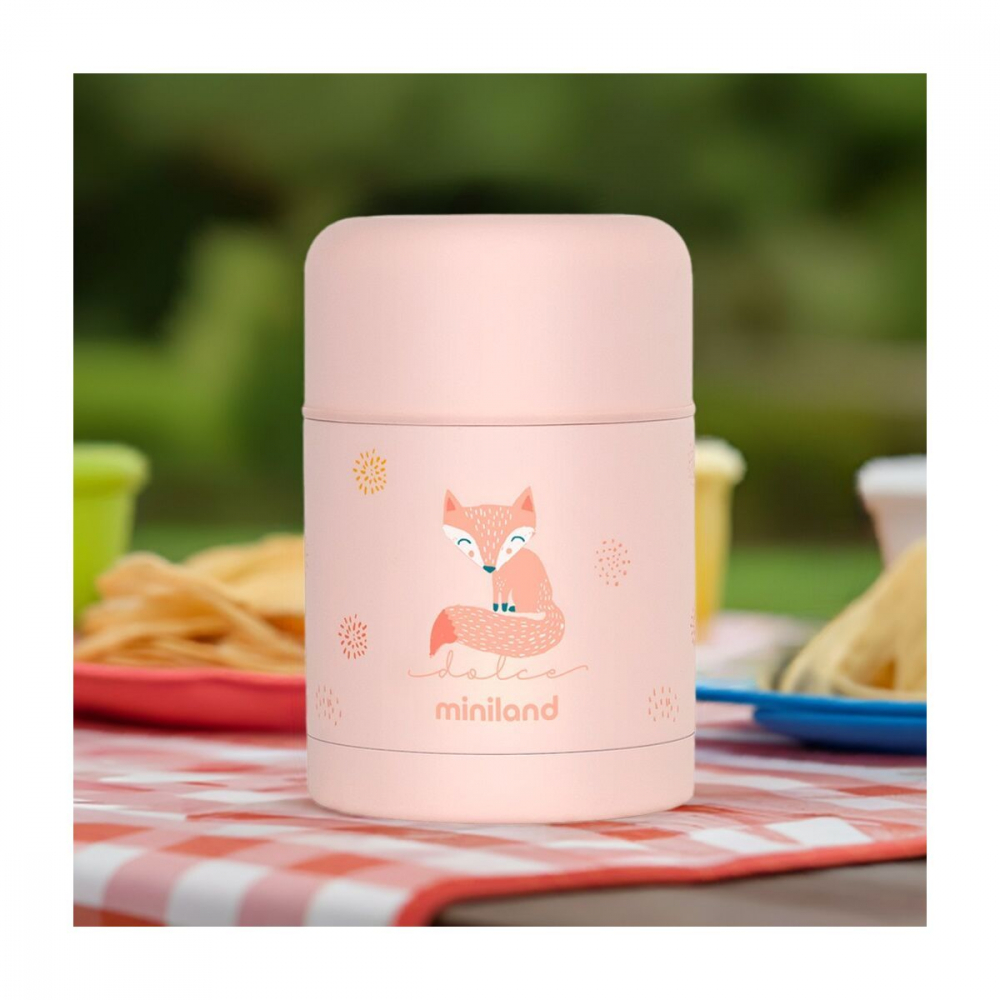 Termos Mâncare Solida Miniland Candy, 600 ml - imagine 2