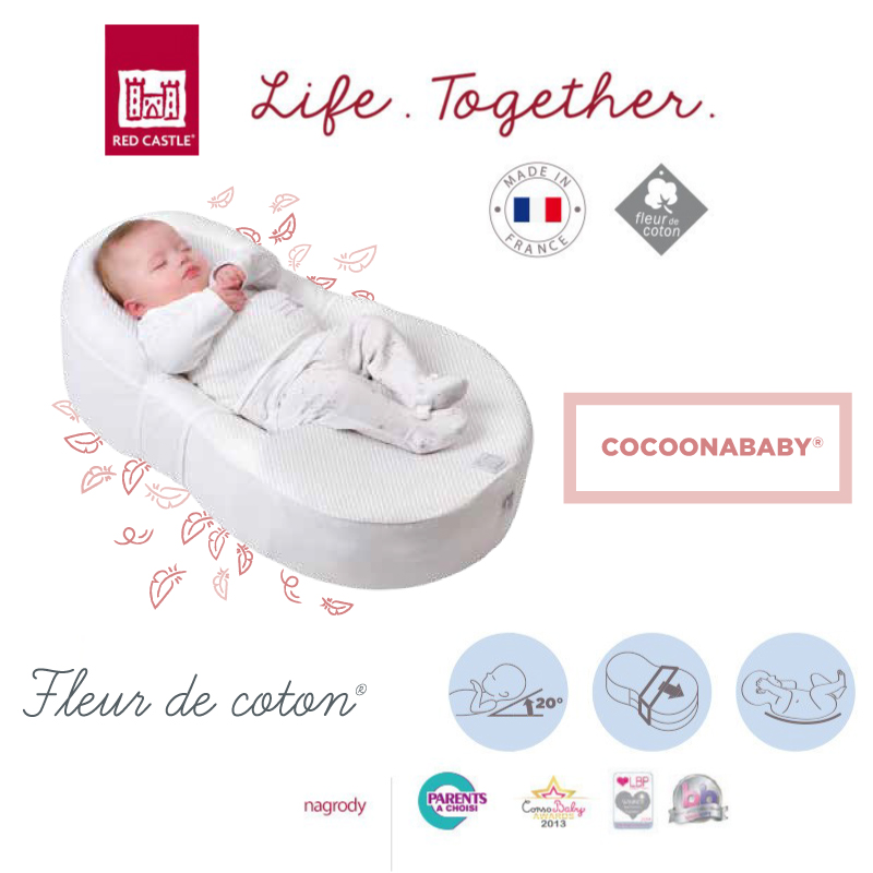 Saltea Fiziologica Red Castle Cocoonababy Happy Fox
