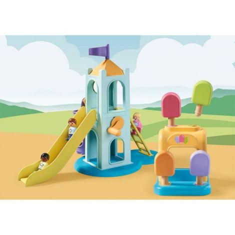 Playmobil 1.2.3 Castel de Aventura | Jucărie Creativă - imagine 4