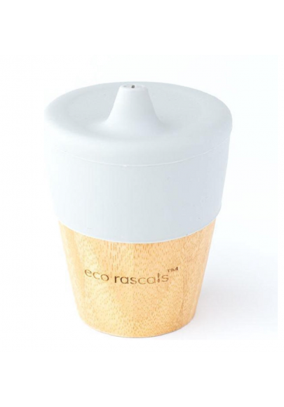 Pahar Bambus 190ml Gri Eco Rascals