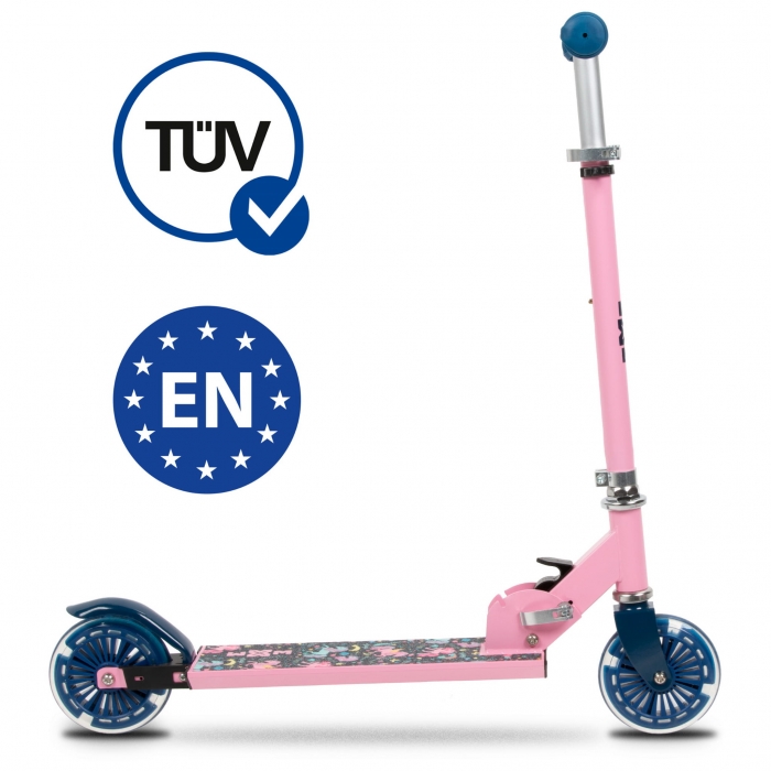 Trotineta Pliabila WXM Skipo Unicorn, LED, Kidwell - imagine 8
