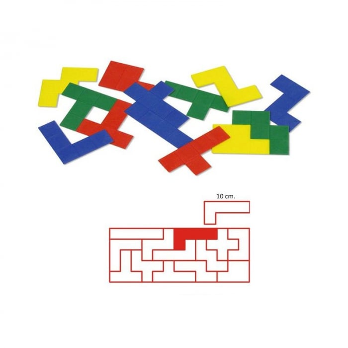 Pentomino Miniland | Joc Educativ 5-in-1