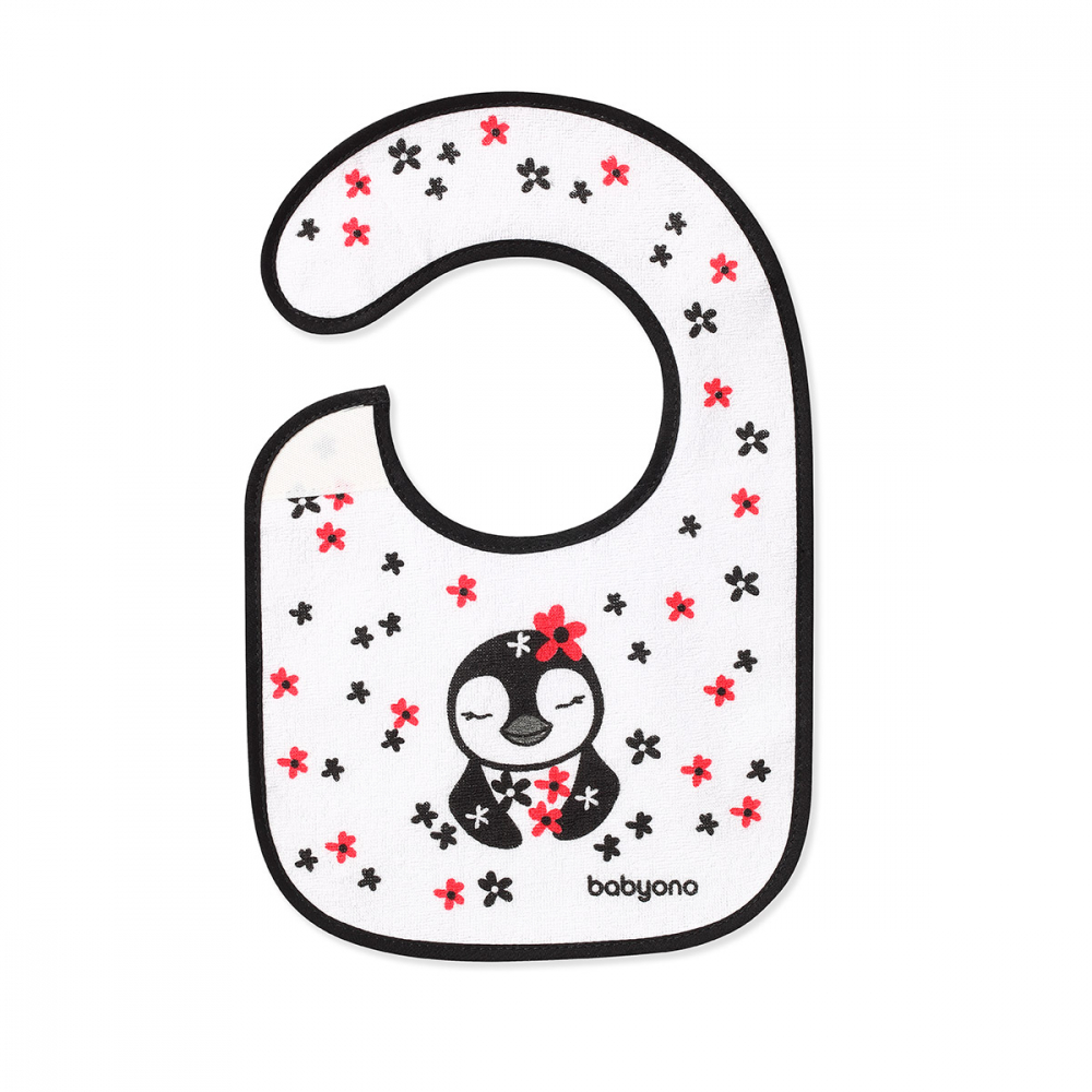 Baveta impermeabila Babyono I eat and I grow - imagine 3