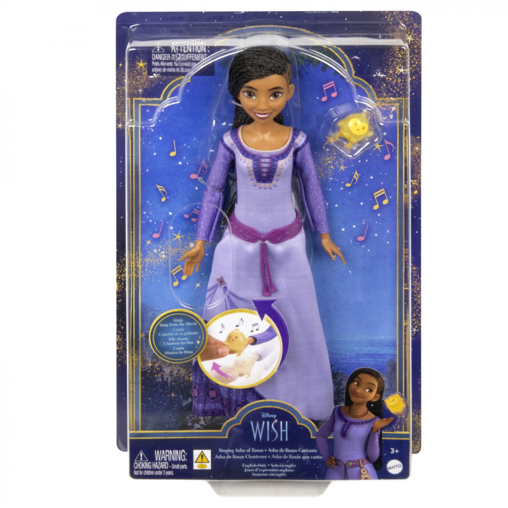 Păpușă Asha Care Cântă Mattel | Wish Disney