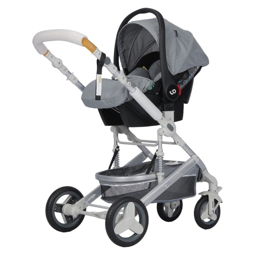 Carucior Novokids 3 in 1 Gri - imagine 5
