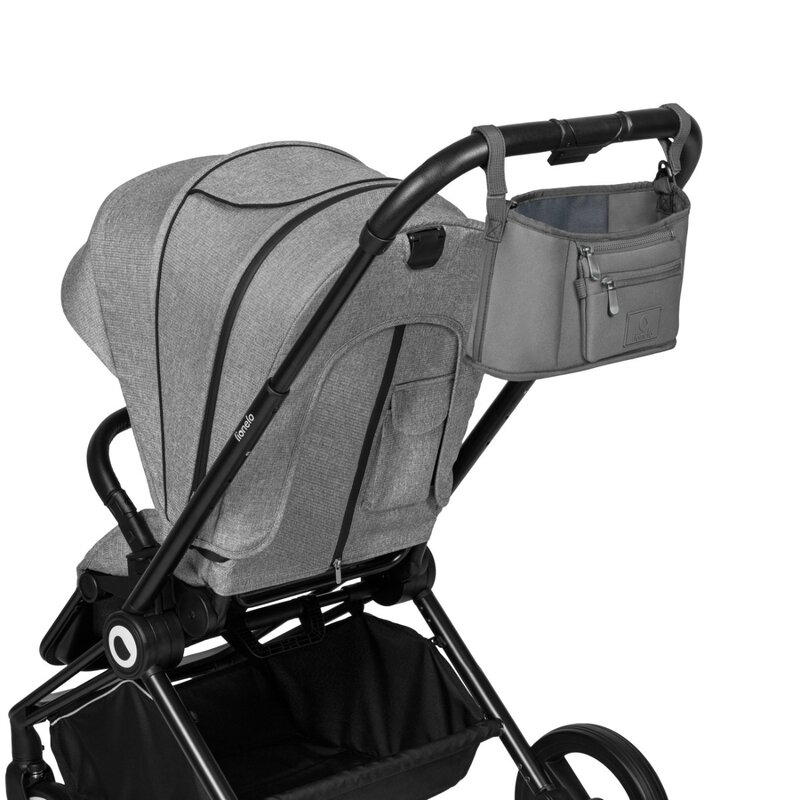 Geanta Lionelo Little Cube Gri - Impermeabila - imagine 4
