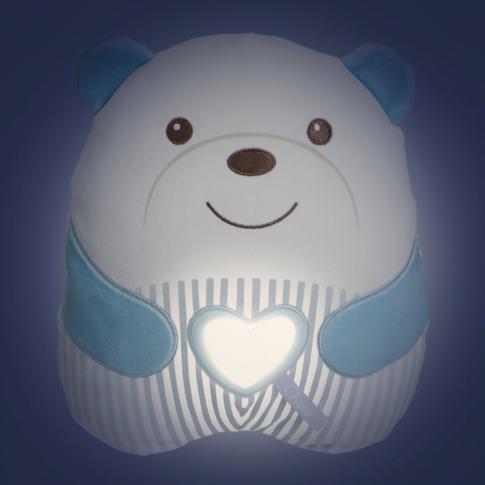 Ursulet Chicco First Dreams Blue - Muzică și Lumină - imagine 3