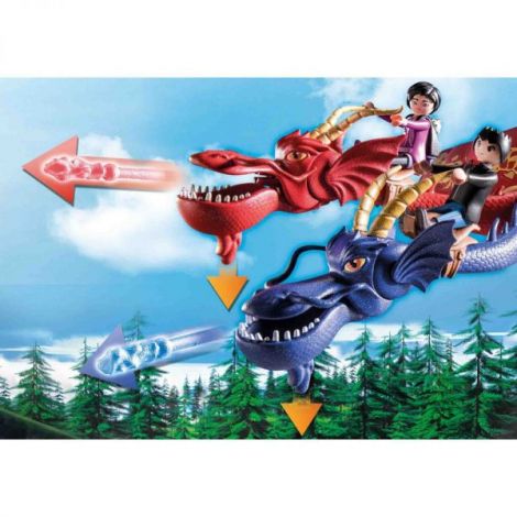 Playmobil Dragons Wu & Wei & Jun Jucărie - imagine 6