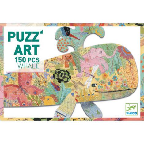 Puzzle Djeco Balena 150 piese - Educativ