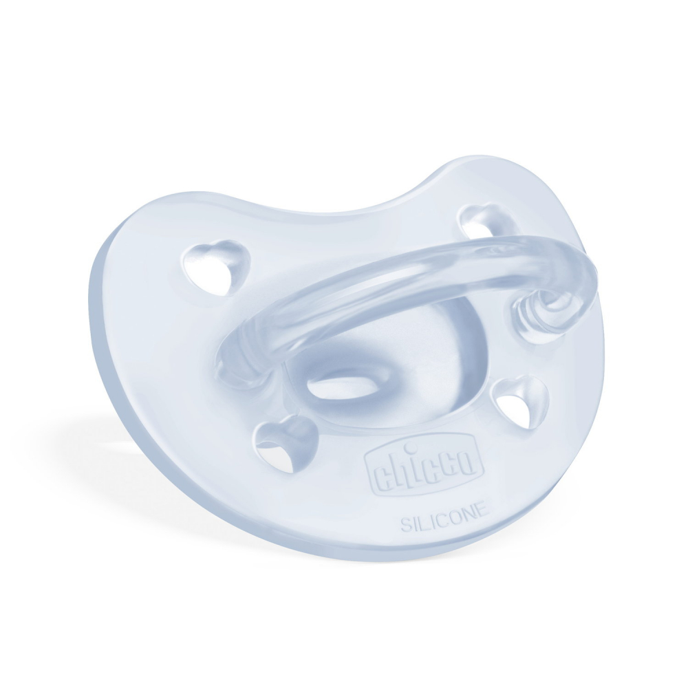 Suzeta Chicco PhysioSoft 0-6luni, Anatomica, Silicon