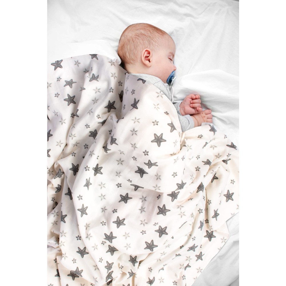 Scutec Muselina SeviBebe 100x100cm Bumbac Organic - imagine 2