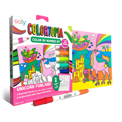 Ooly Ținutul Unicornilor - Pictură După Numere - imagine 2