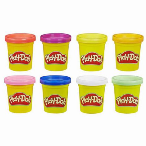 Play-Doh Set 8 Culori - Rezerve Plastilina Colorata - imagine 4