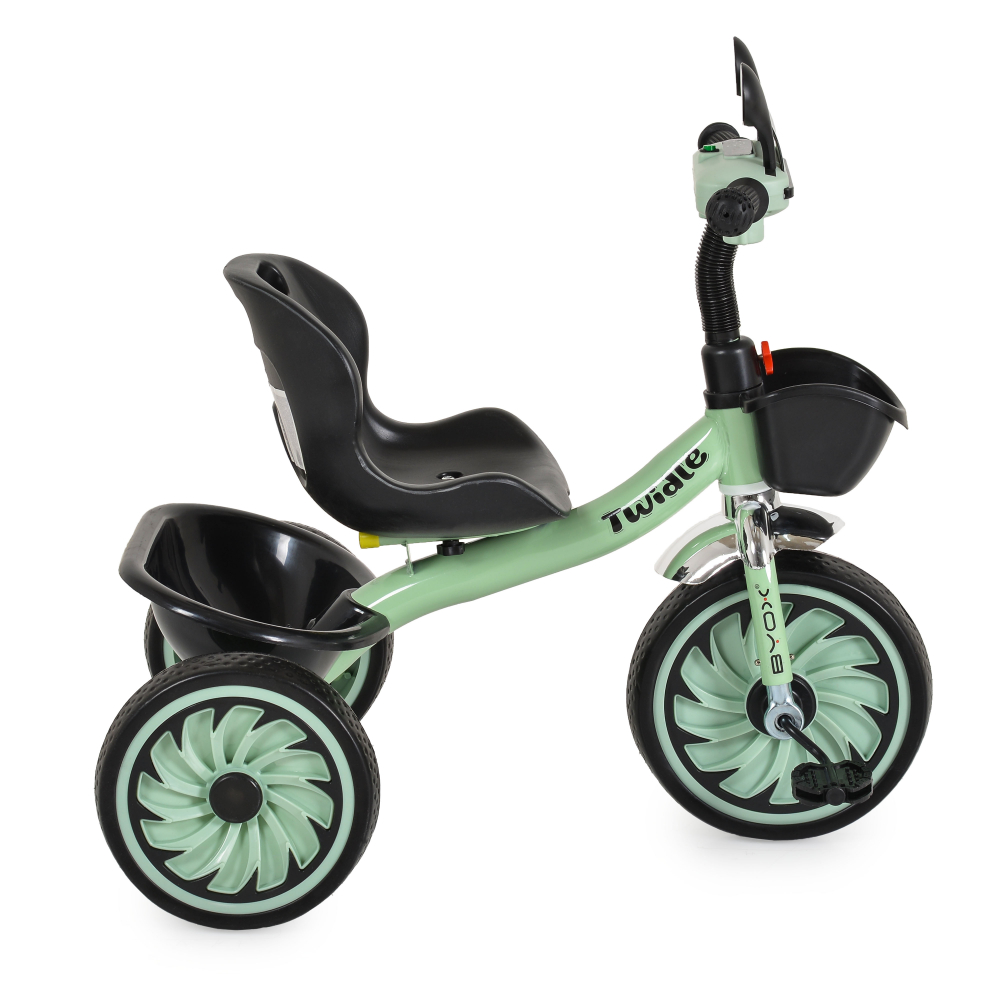 Tricicleta Byox Twidle Green cu lumini și muzică - imagine 4