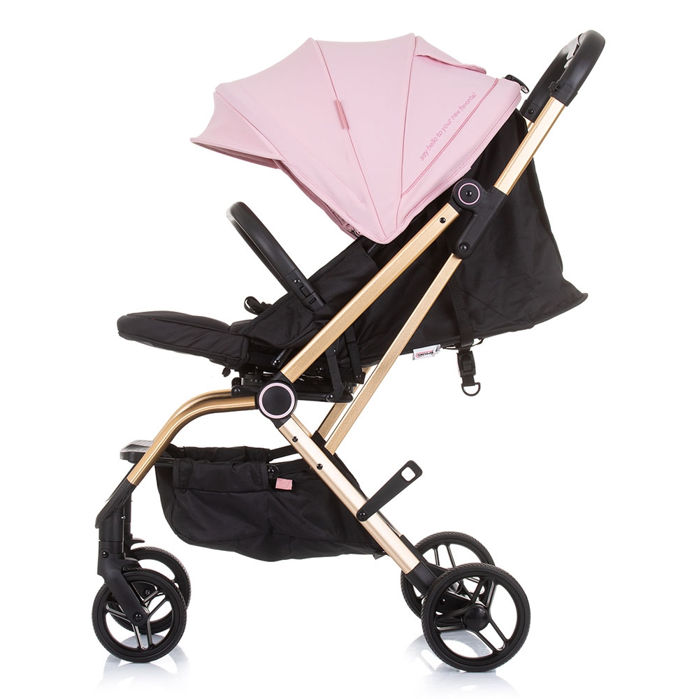 Carucior Chipolino Twister Rose Water, sezut rotativ - imagine 3