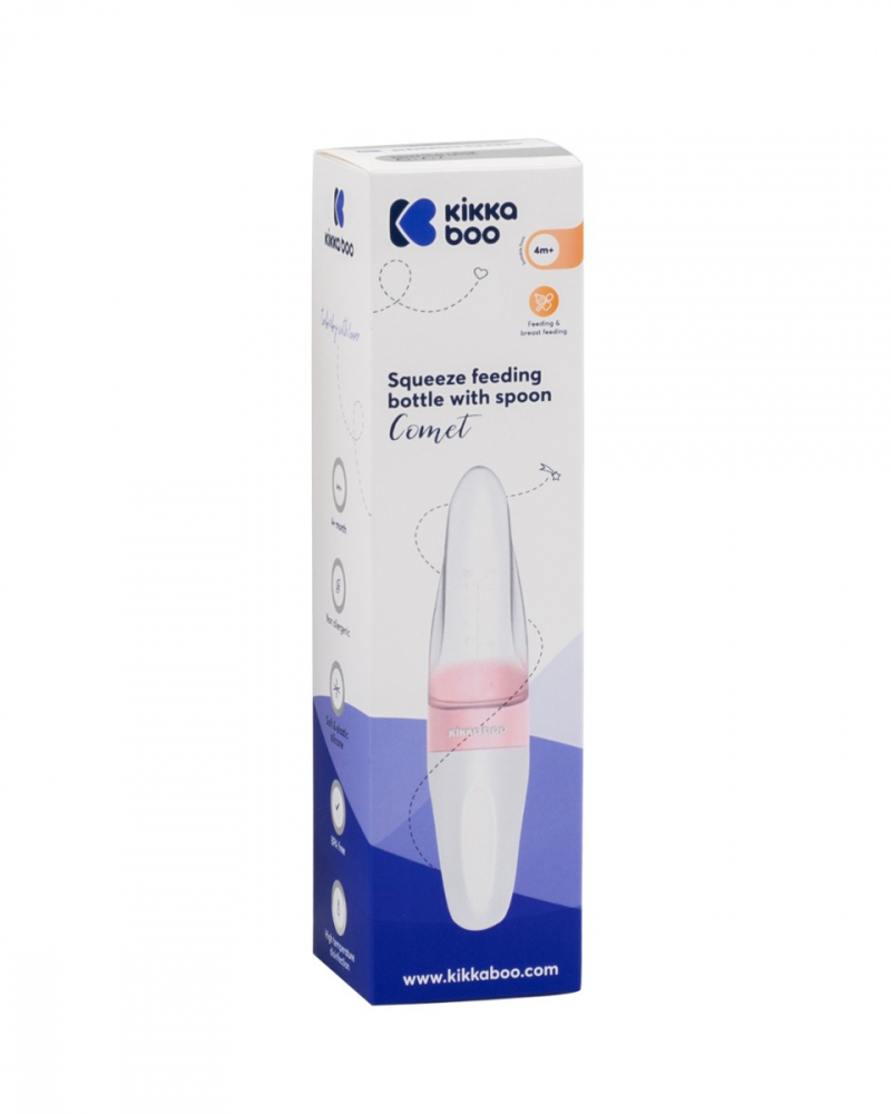 Kikkaboo Comet Pink, Dispozitiv Hranire 90ml - imagine 2