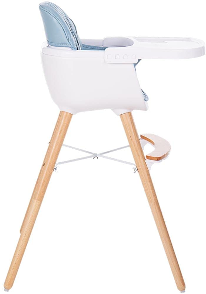 Scaun Little Mom 2in1 Woody Blue Transformabil