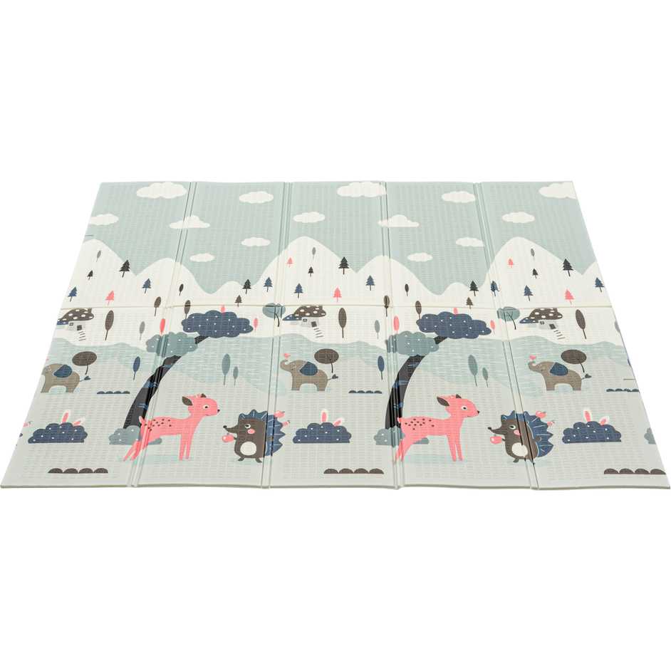 Covoras de joaca Flumi 180x200 cm Pliabil 2 fete - imagine 2