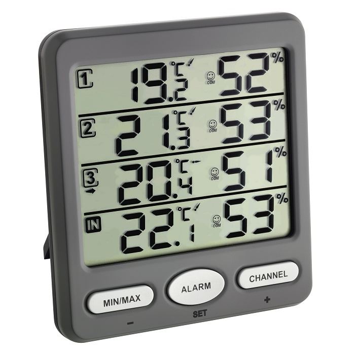 TFA Monitorizare Climat 4 Locuri Wireless - imagine 2