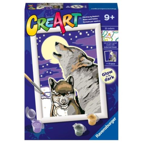 Ravensburger Pictura lupi mistici - Hobby creativ