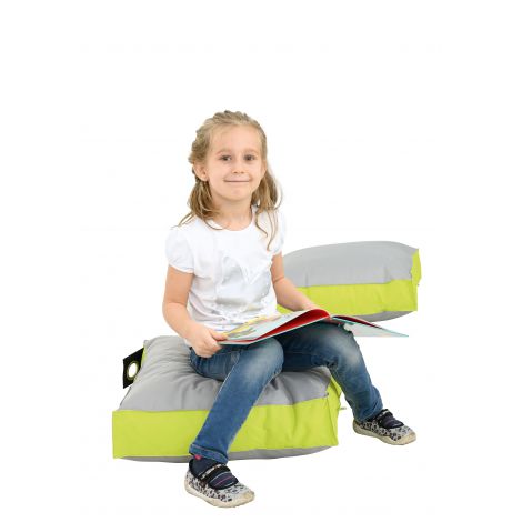 Pernă gri-verde 50 cm Moje Bambino - imagine 6