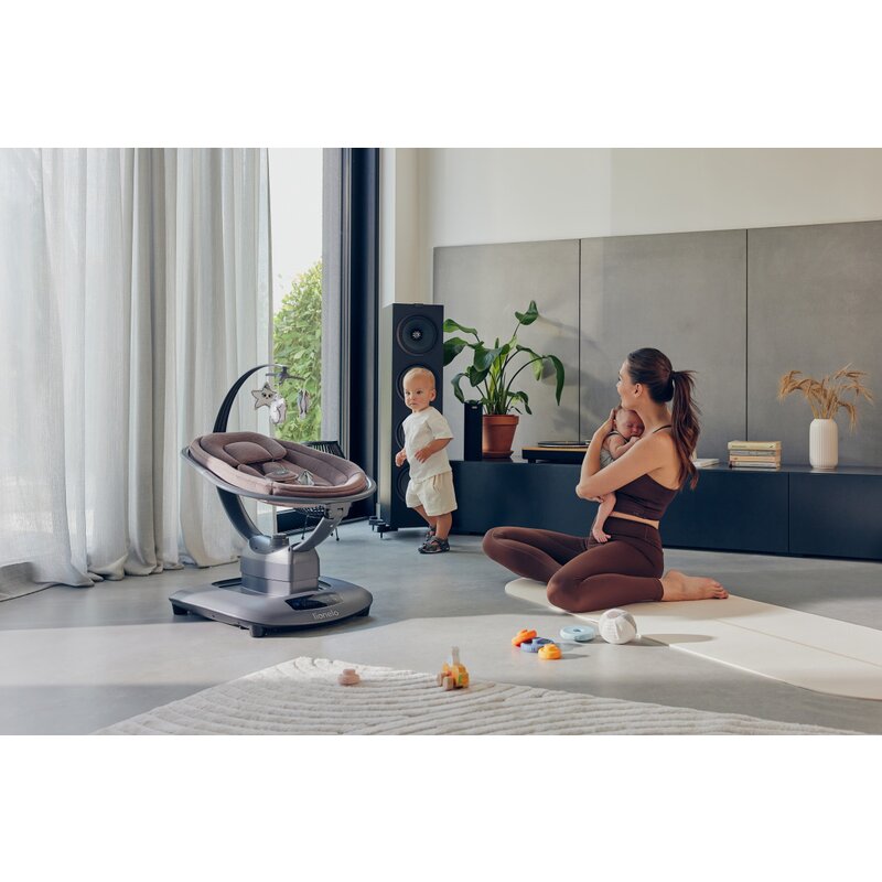 Balansoar Lionelo Blossom - Liniste instant bebelus - imagine 5
