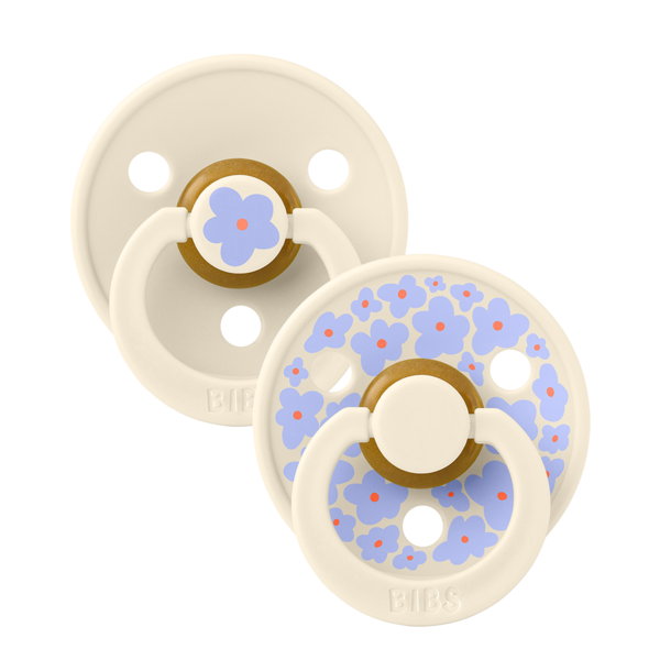 Set 2 Suzete BIBS Colour Studio, Latex, Ivory - imagine 2