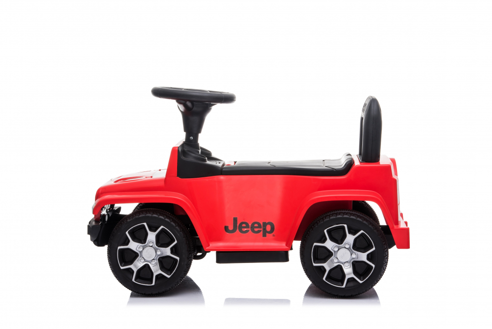 Masinuta Jeep Rubicon Red, fara pedale - imagine 5