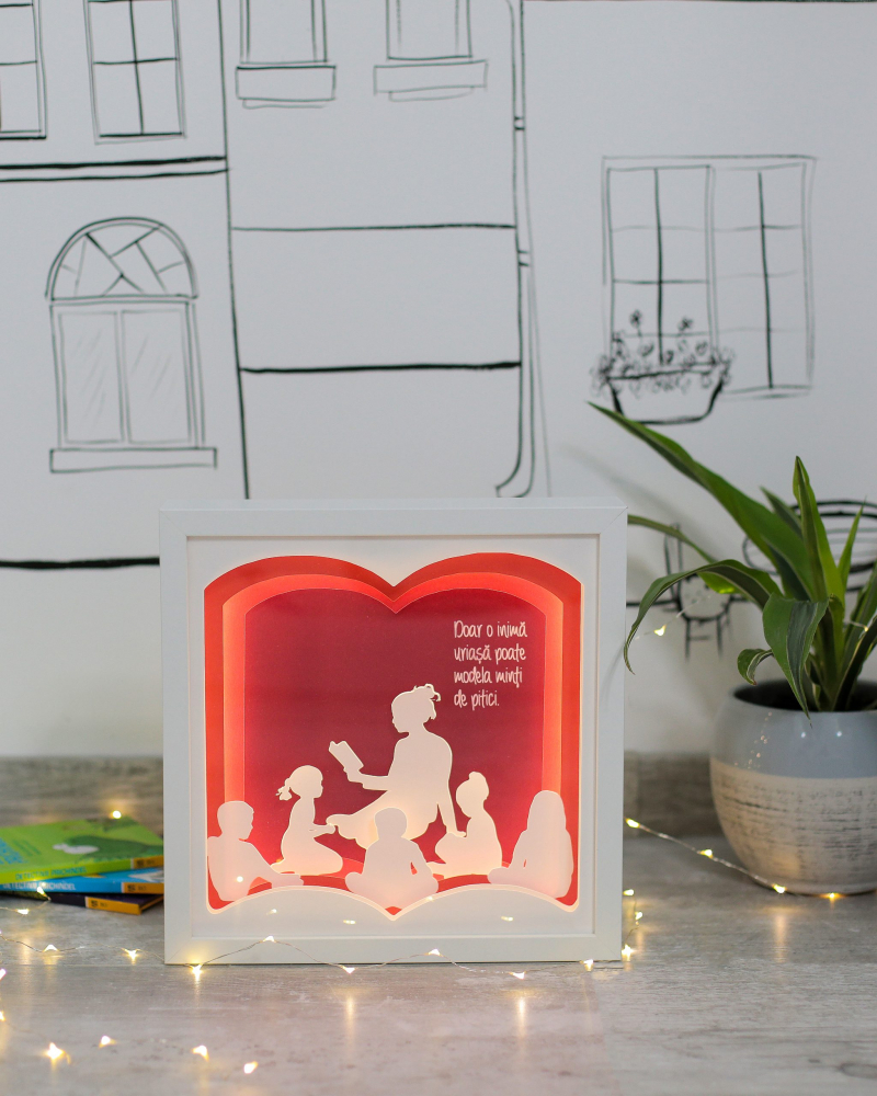 Tablou Luminos Învățătoare Noorhandmadeatelier | Deco - imagine 3