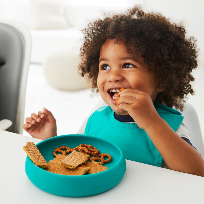 Farfurie Silicon Teal OXO Tot - Antiderapantă - imagine 2