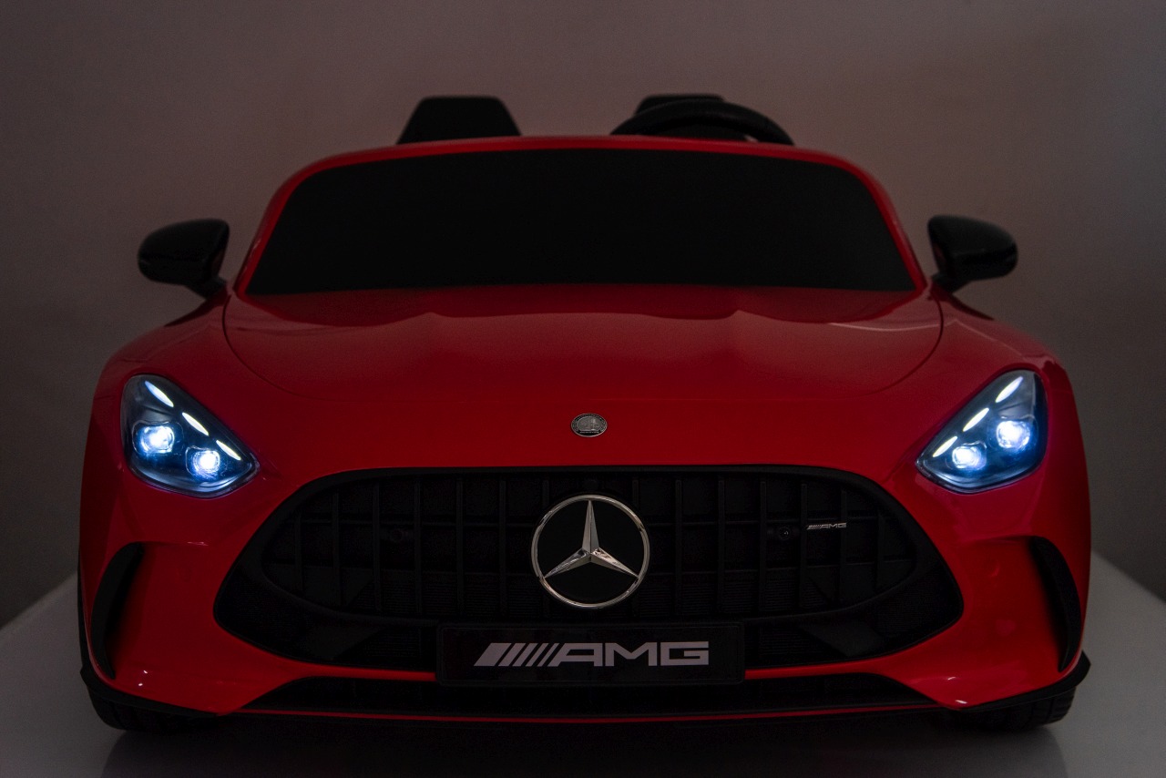 Masinuta electrica pentru copii 3-10 ani cu 2 locuri, Mercedes AMG GT63 NOU XXL 24V 800W 4x4 Rosu - Autokids.ro - imagine 6