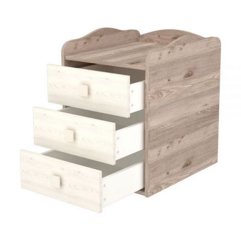Patut Hubners Transformabil 120x60 cu Sertare - imagine 3
