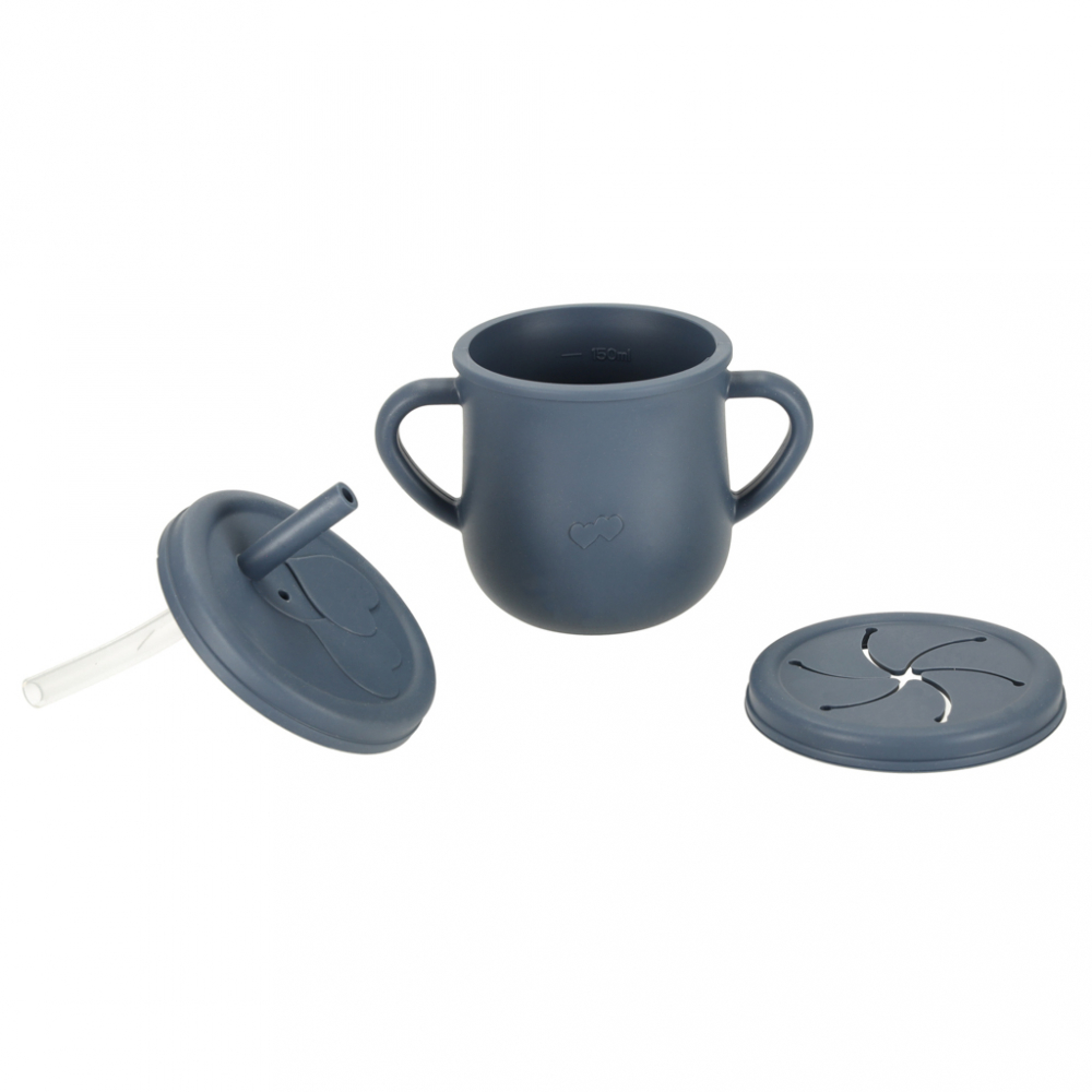 Set Diversificare 9 piese Ikonka Silicon Dark Blue - imagine 7