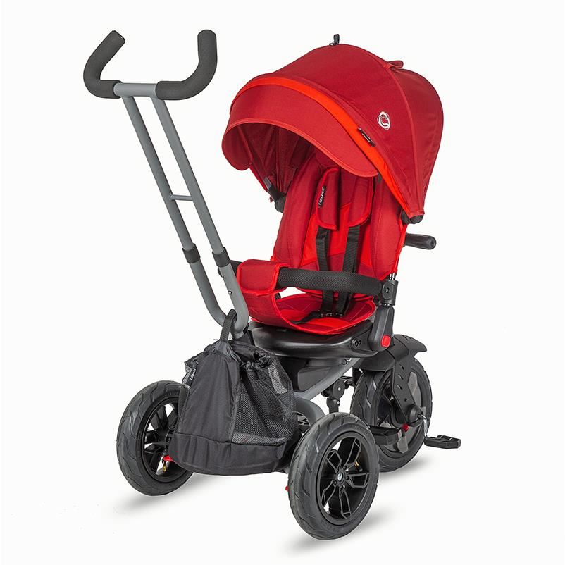 Tricicleta Coccolle Pianti Ruby Red, 3 in 1 - imagine 8